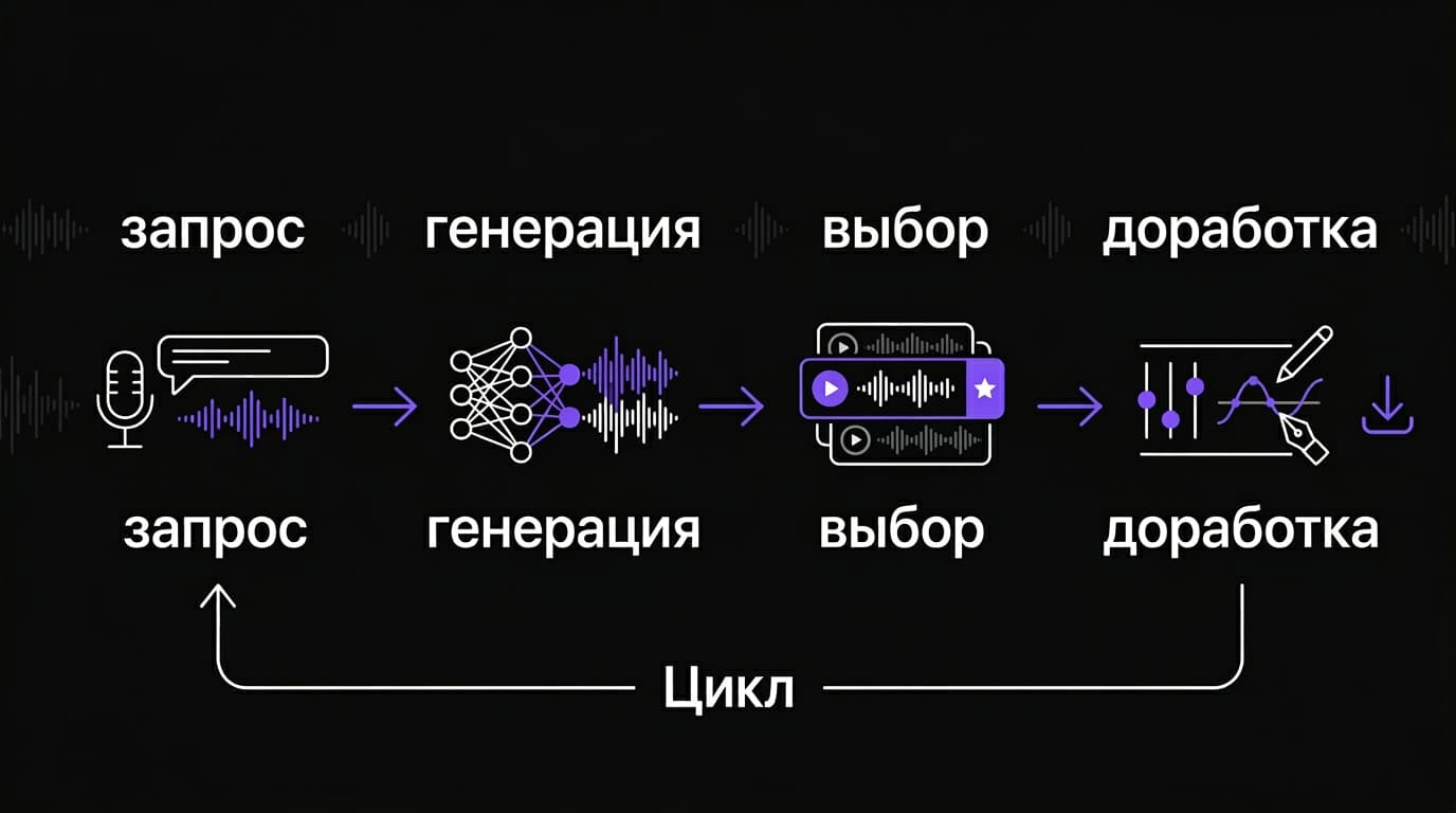 Suno от промпта до трека: как выстроить весь цикл работы с нейросетью — фото 1