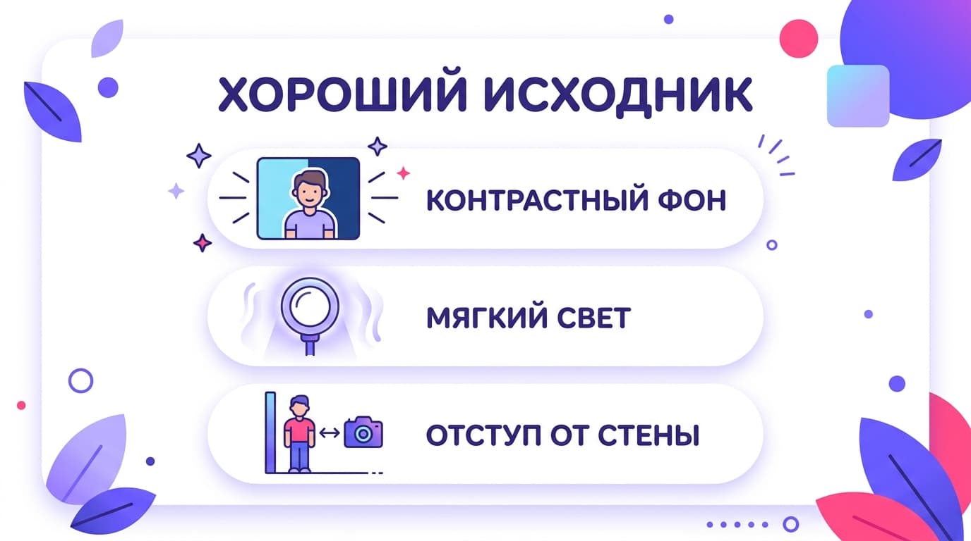 Что делать, если Photoroom плохо вырезал края: спасаем кривой контур — фото 4