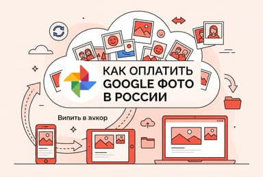 Как оплатить Google Фото в России в 2026 году: без зарубежной карты