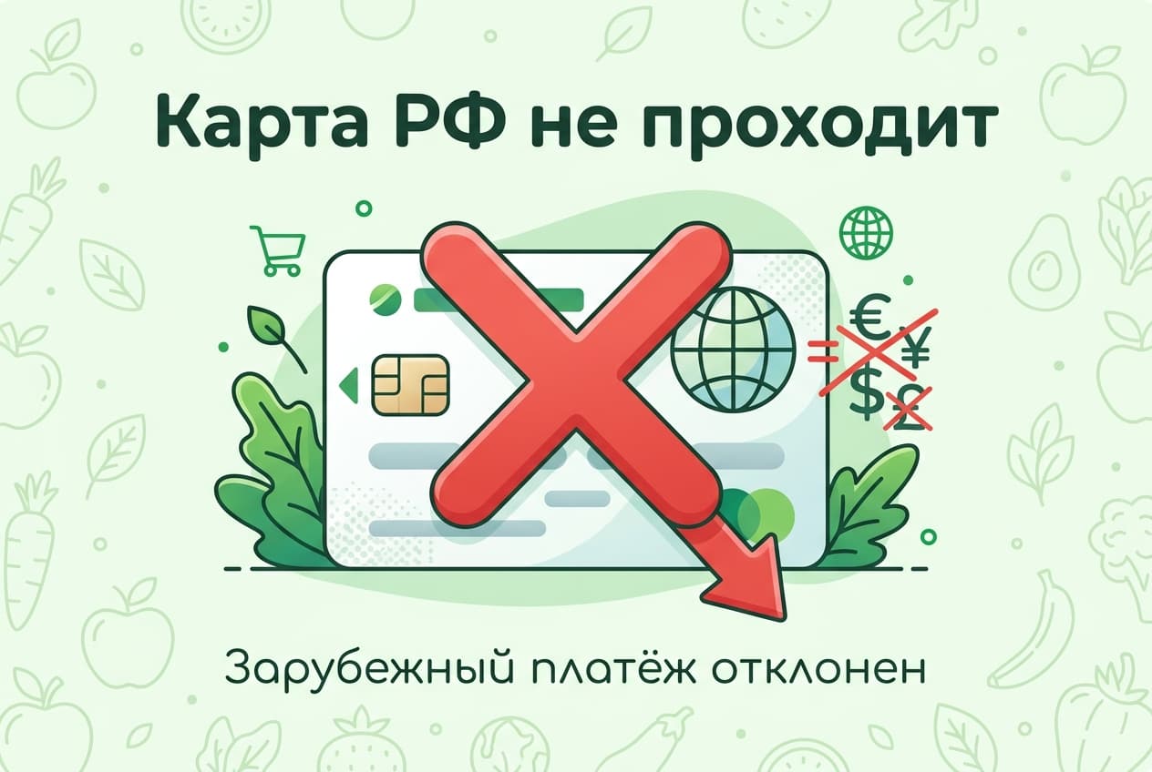 Как оплатить FatSecret из России в 2026 году: подписку Premium без зарубежной карты — фото 3