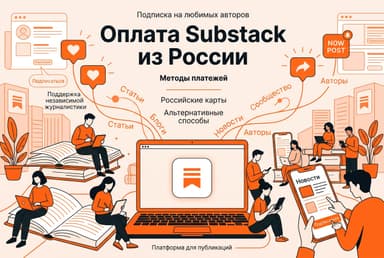 Как оформить подписку Substack из России в 2026 году: без зарубежной карты