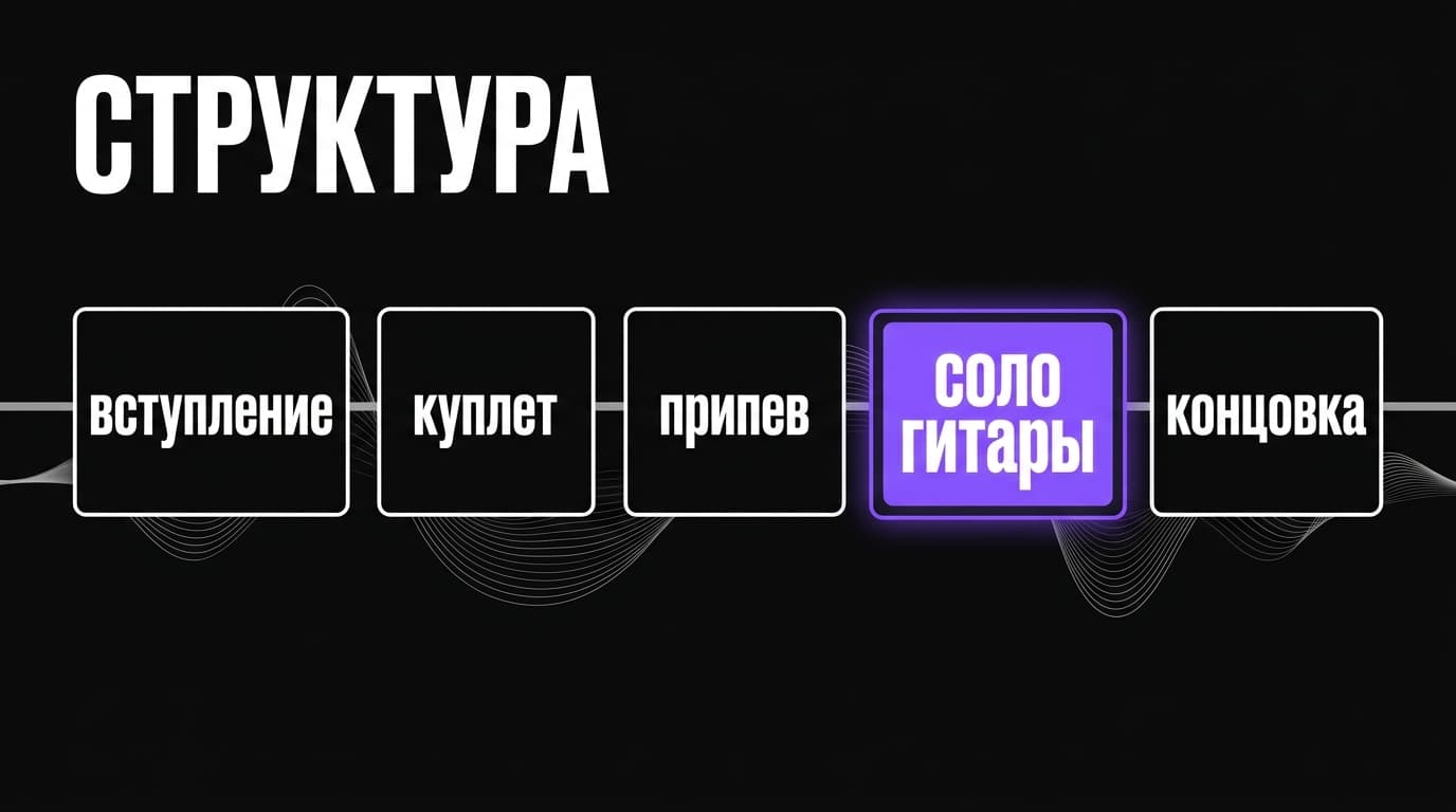 Электророк в Suno: как собрать промпт, чтобы получить тяжёлые гитары и синтезаторы одновременно — фото 3