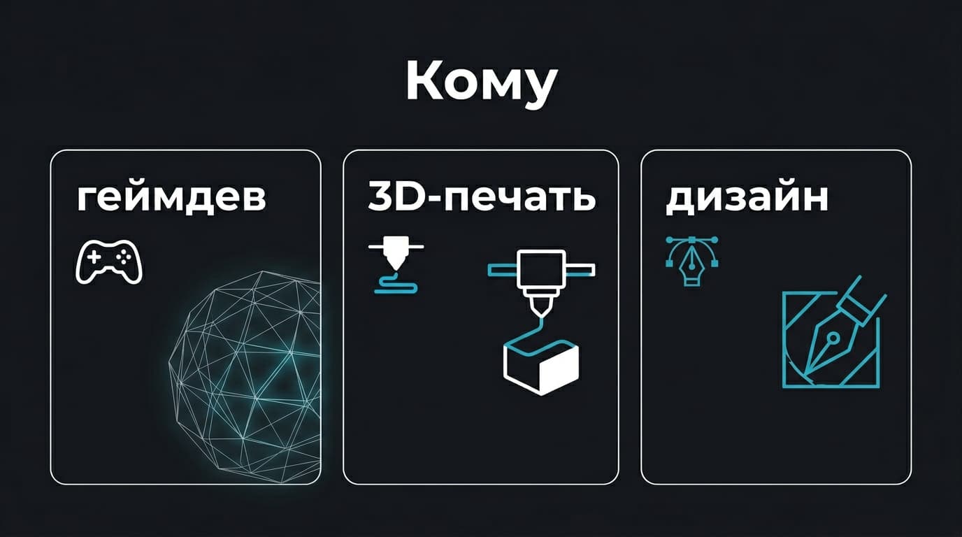 Meshy: как нейросеть превращает текст и картинку в готовую 3D-модель — фото 2