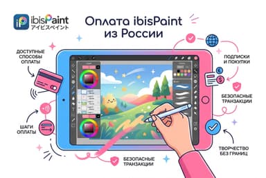 Как оплатить ibisPaint из России в 2026 году: подписку Prime без зарубежной карты