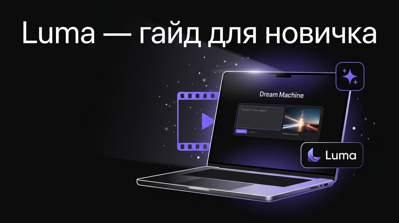 Luma Dream Machine с нуля: первое видео, промпты и кредиты в 2026