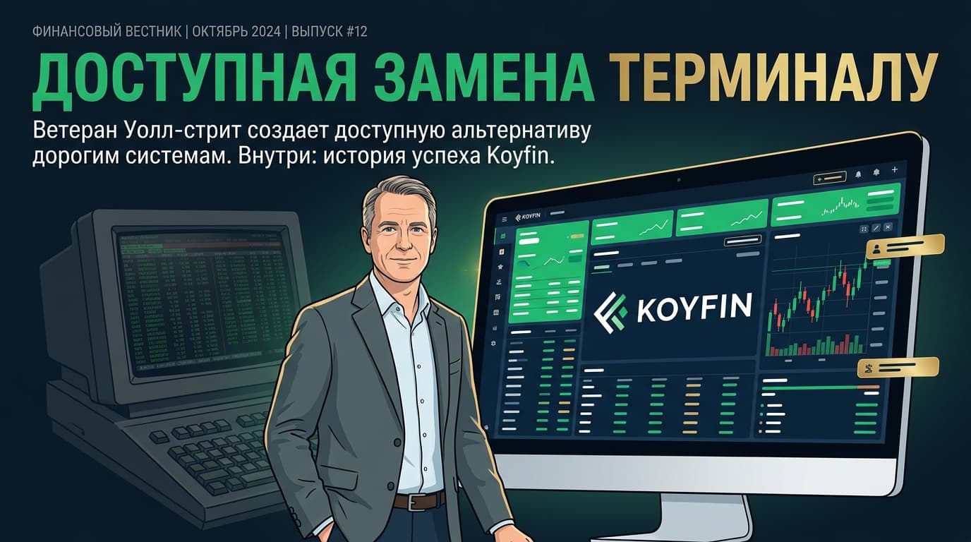 Ветеран Уолл-стрит создал Koyfin как доступную замену терминалу за $25 000