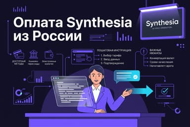Как оплатить Synthesia из России в 2026 году: подписку без зарубежной карты