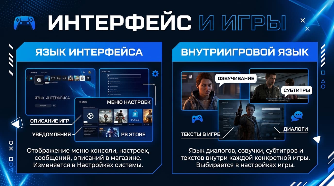 Есть ли русский язык в PS Plus: разбираем интерфейс и игры — фото 1
