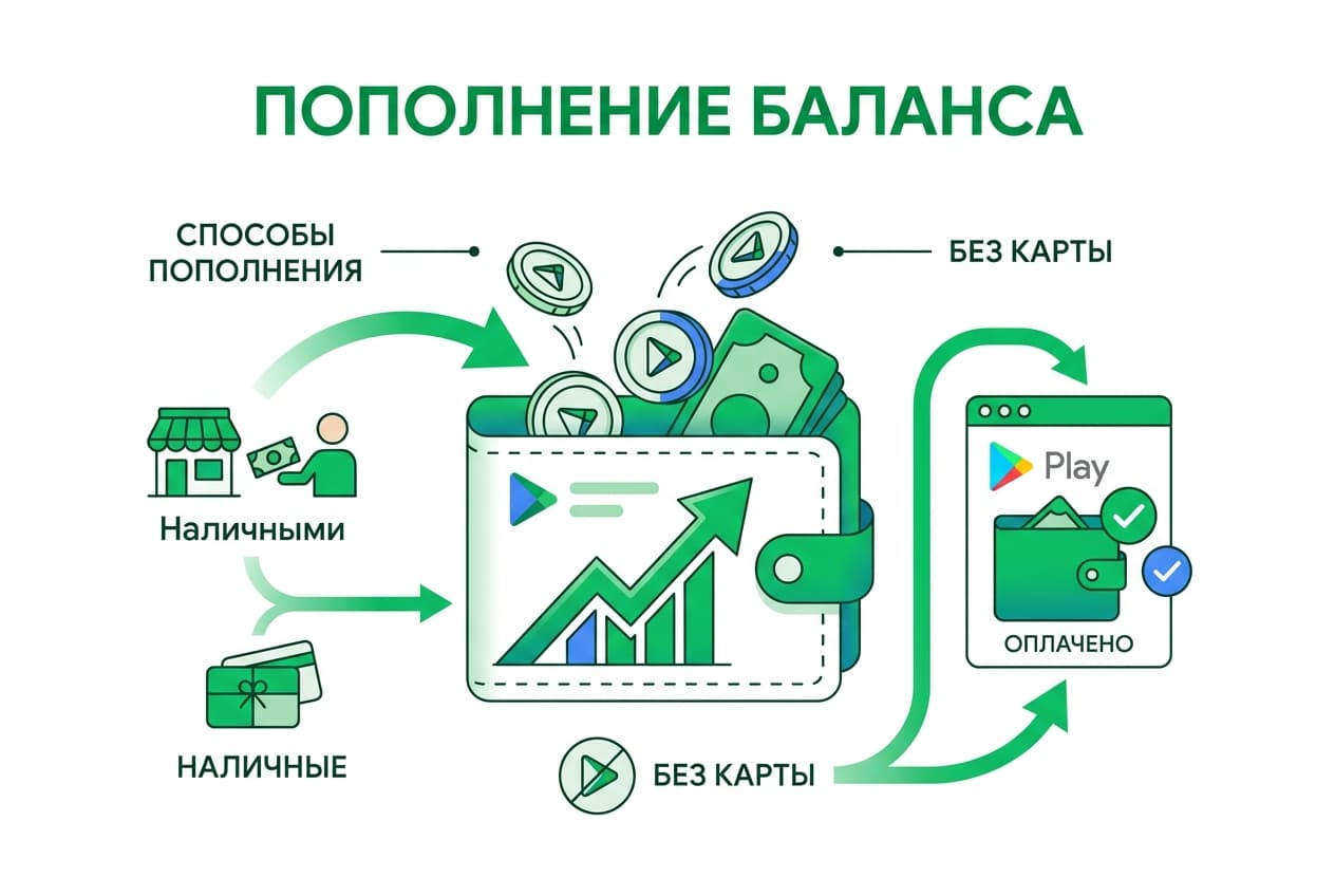Как оплатить Google Play из России в 2026 году: приложения и подписки без зарубежной карты — фото 3