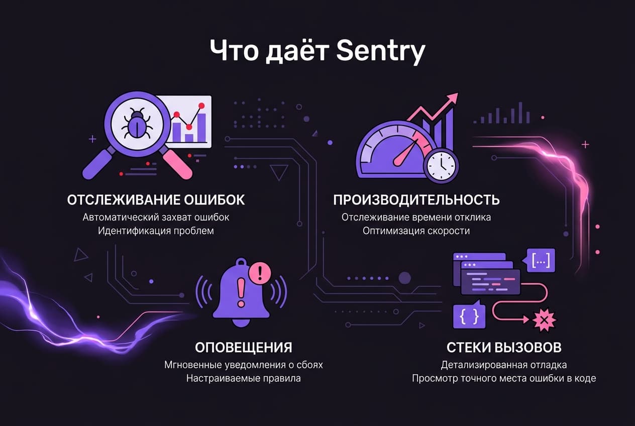 Как оформить подписку Sentry из России в 2026 году: без зарубежной карты — фото 1