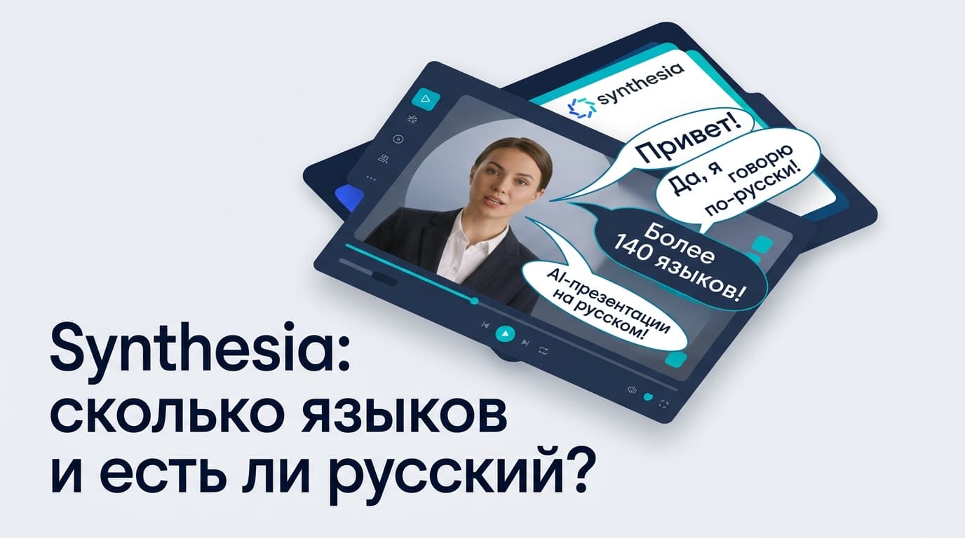 Русский язык в Synthesia: что реально работает, а что нет