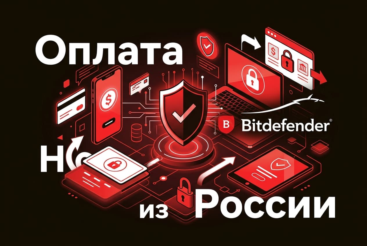 Как оформить подписку Bitdefender из России в 2026 году: без зарубежной карты