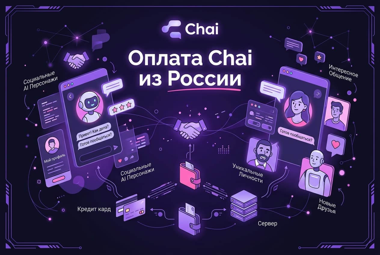 Как оформить подписку Chai из России в 2026 году: без зарубежной карты