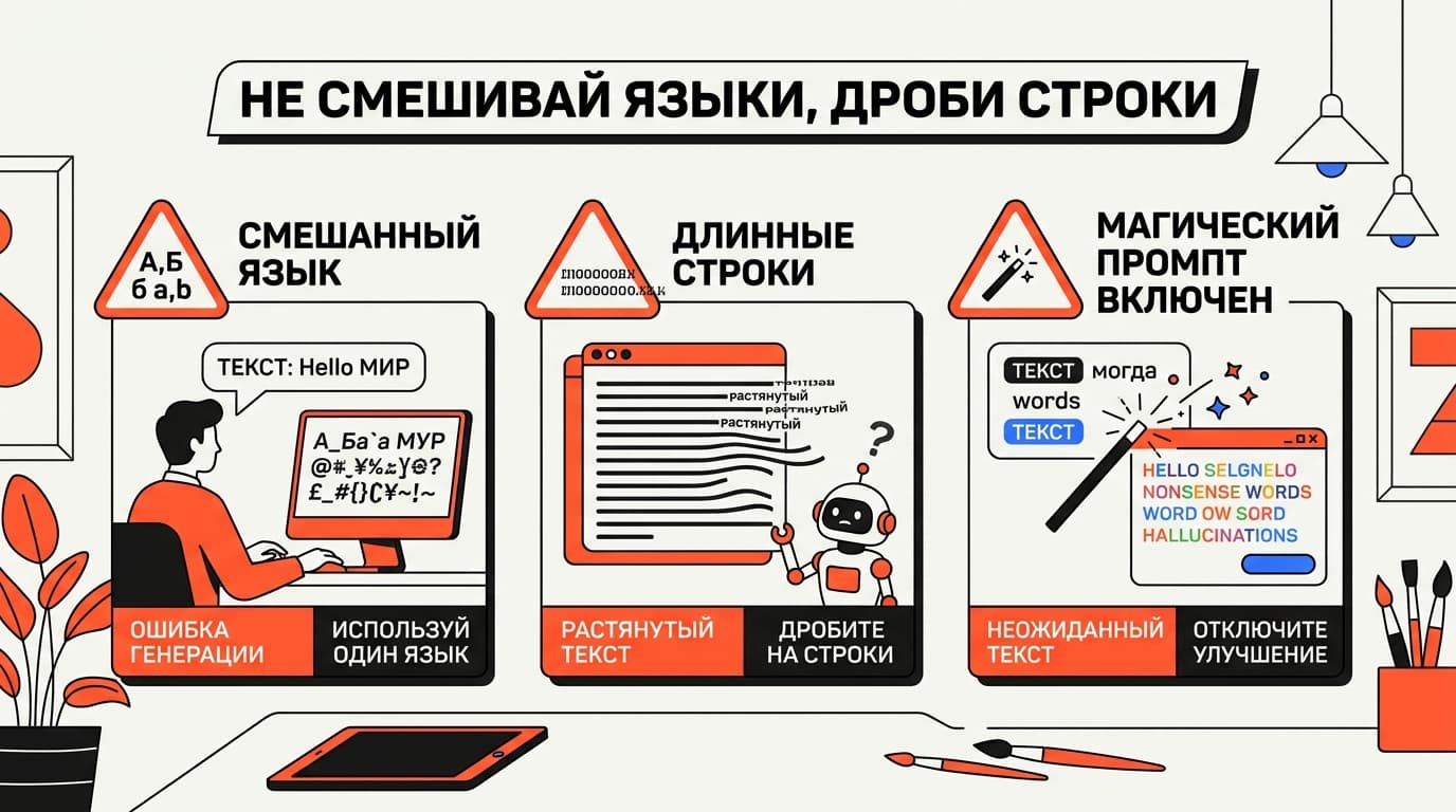 Кириллица в Ideogram: как получить русский текст на картинке без ошибок в буквах — фото 5