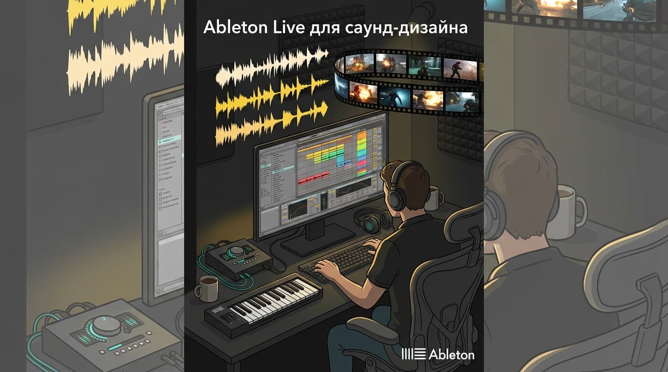 Саунд-дизайн для кино и игр в Ableton Live: почему музыкальная программа справляется лучше специализированных