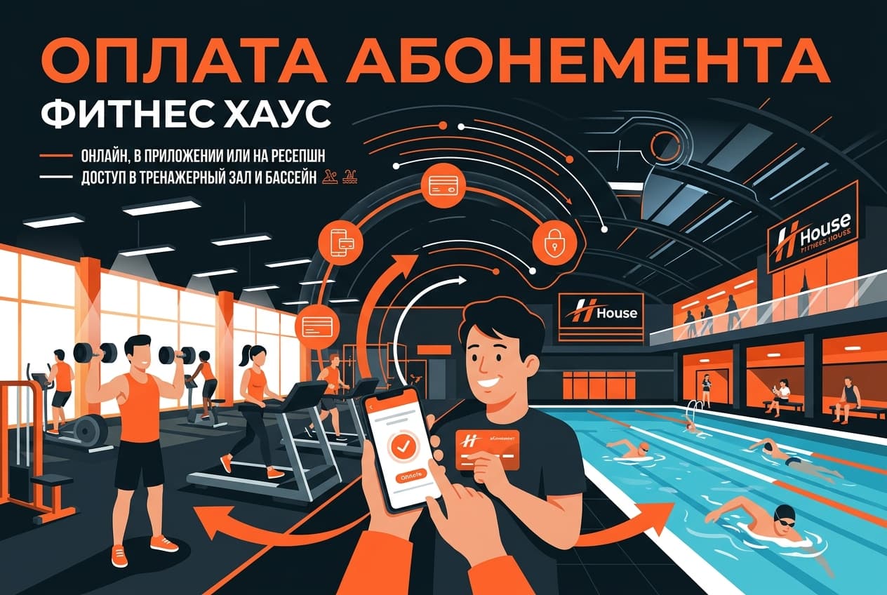 Как оплатить абонемент Фитнес Хаус в 2026 году: и что с фитнес-приложениями