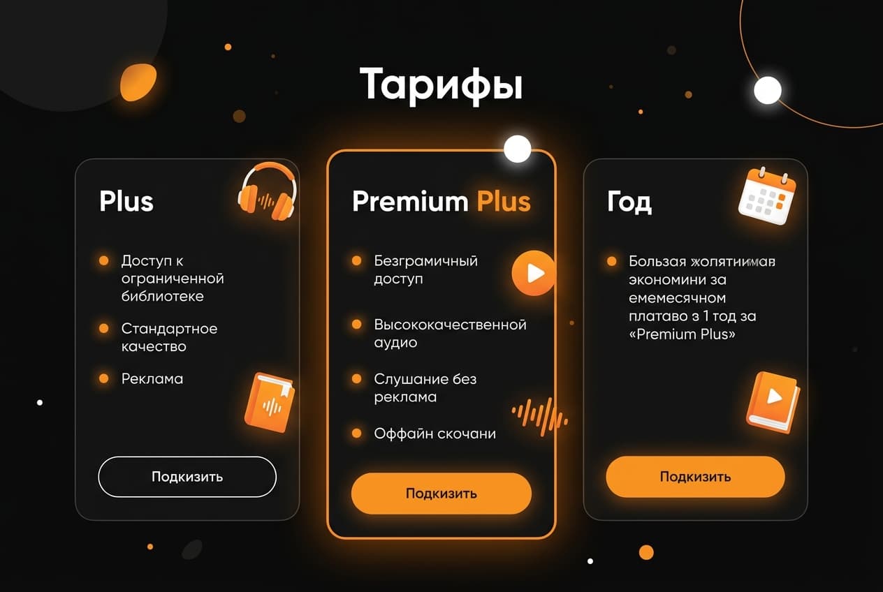 Как оформить подписку Audible из России в 2026 году: без зарубежной карты — фото 2