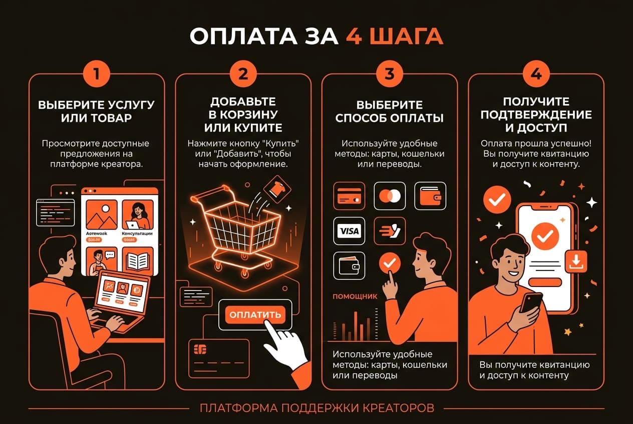 Как оформить подписку на Boosty в 2026 году: и что с зарубежными платформами — фото 4