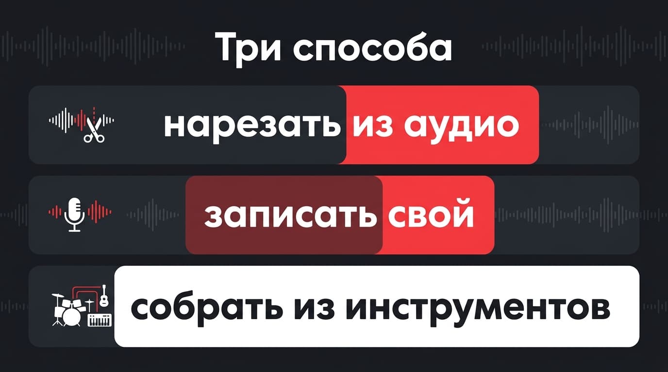 Сэмплы в BandLab своими руками: три способа нарезать, записать и превратить в луп — фото 1