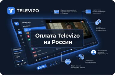 Как оплатить подписку Televizo из России в 2026 году: без зарубежной карты