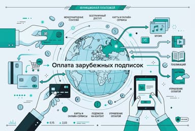 Как оплатить зарубежные подписки из России в 2026 году: рабочие способы
