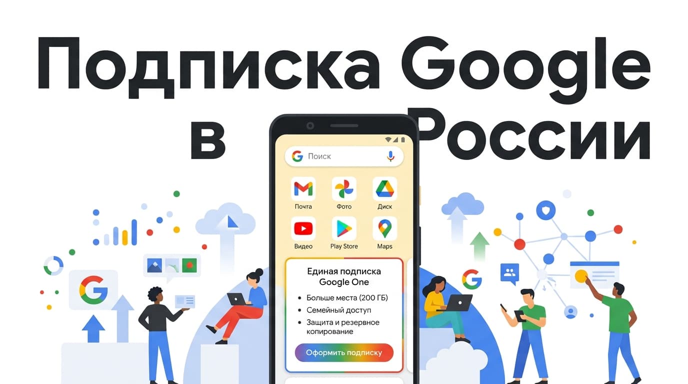 Как оформить подписку Google в России в 2026 году