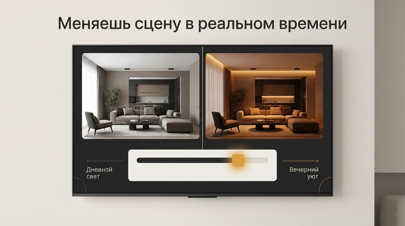 Как Krea превращает карандашный скетч комнаты в рендер за пару секунд — фото 4