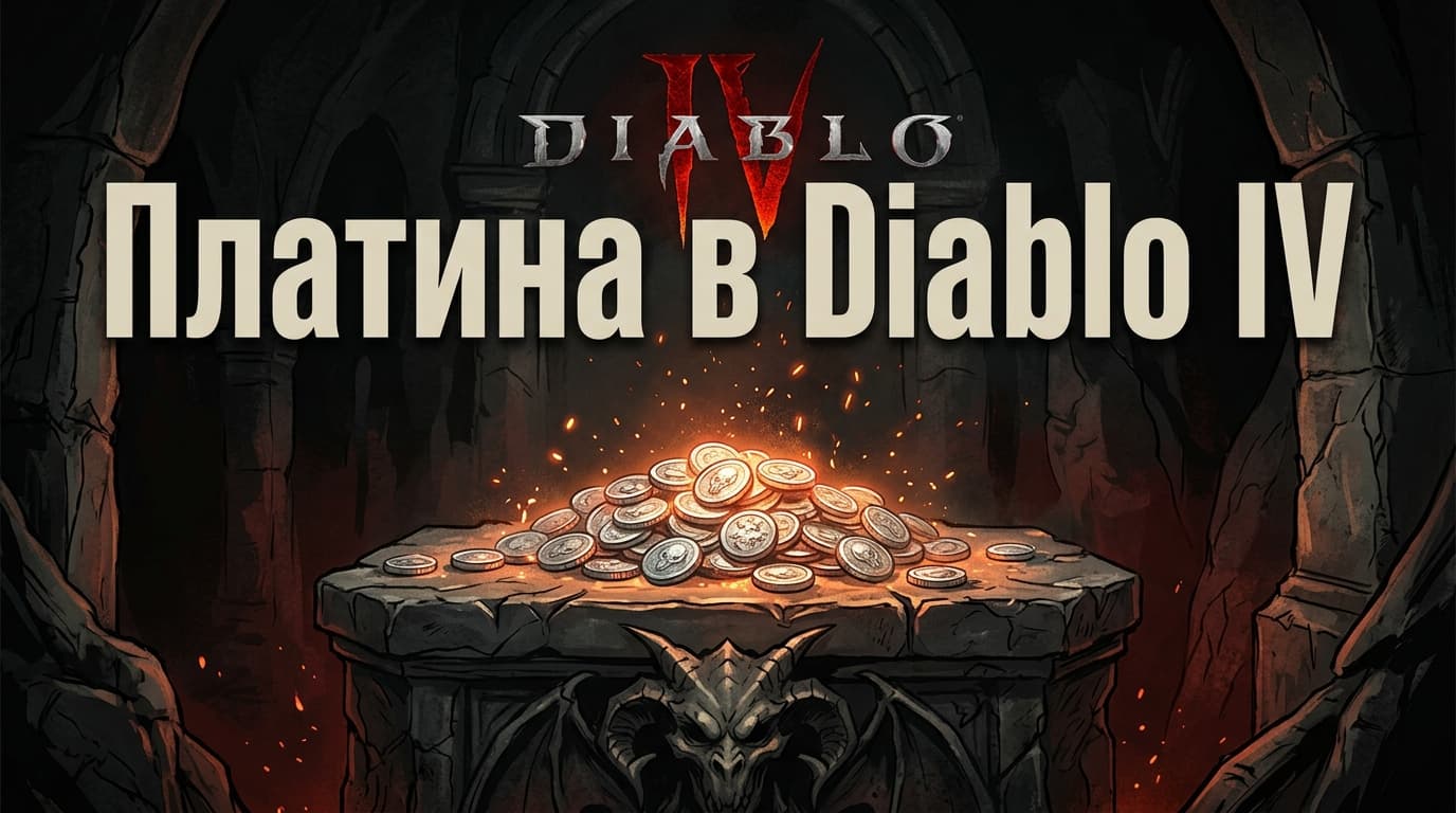 Как купить платину в Diablo IV из России в 2026 году: пакеты, цена и боевой пропуск