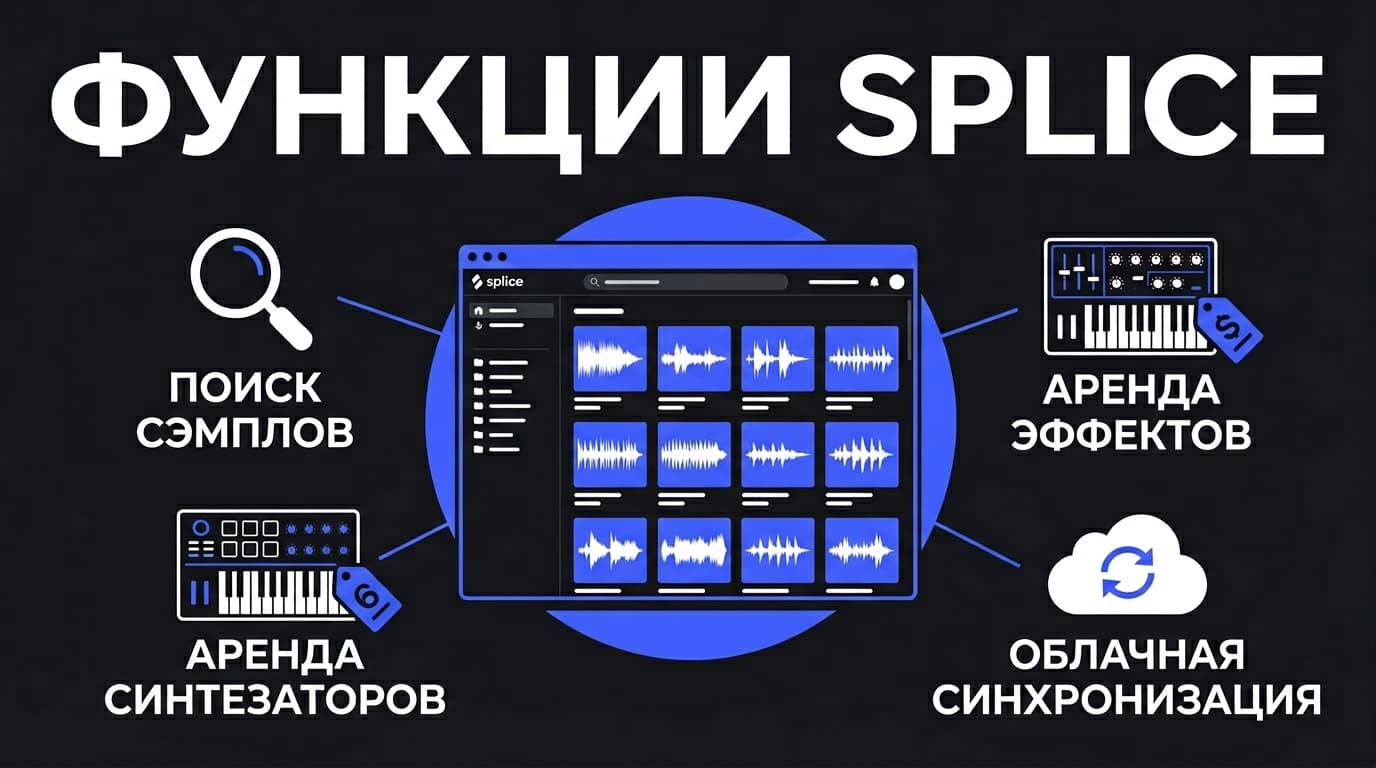 Что умеет Splice помимо сэмплов: разбираем полный набор функций