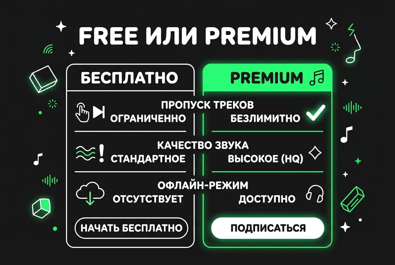Как оформить подписку Спотифай из России в 2026 году — фото 1