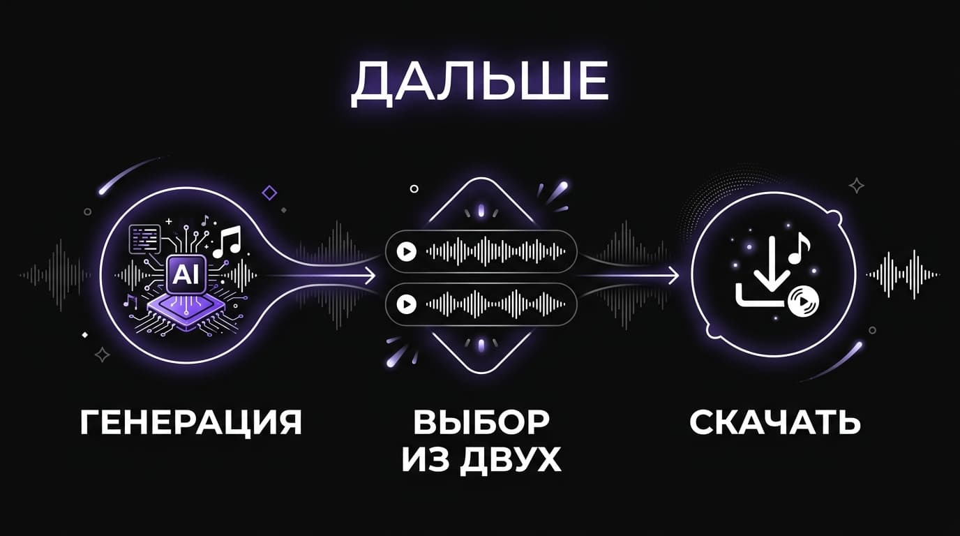 Suno с нуля: как быстро получить готовый трек по текстовому запросу — фото 2