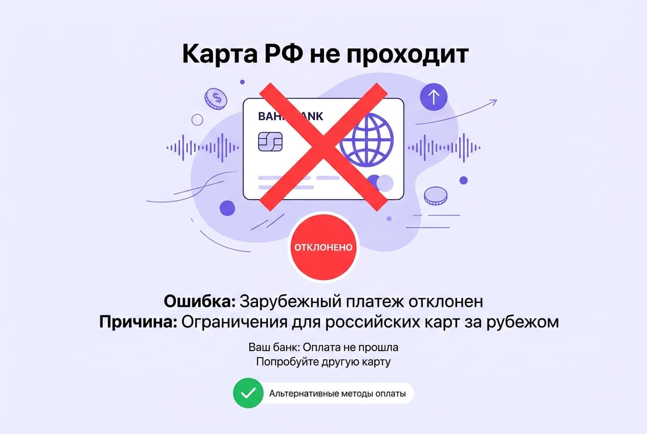 Как оформить подписку Soundstripe из России в 2026 году: без зарубежной карты — фото 3