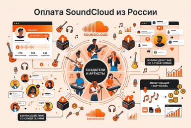 Как оформить подписку SoundCloud из России в 2026 году: без зарубежной карты
