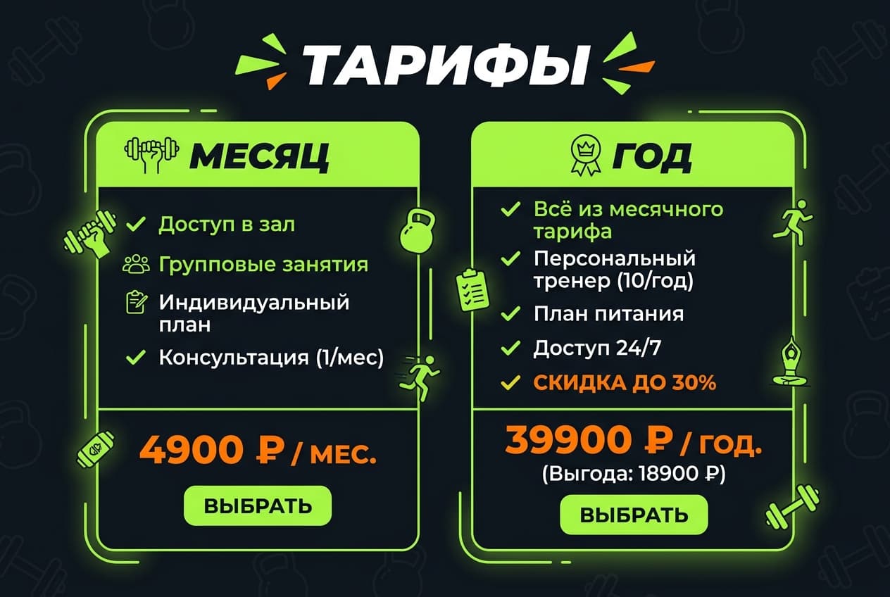 Как оплатить FitShow из России в 2026 году: фитнес-подписка без зарубежной карты — фото 2