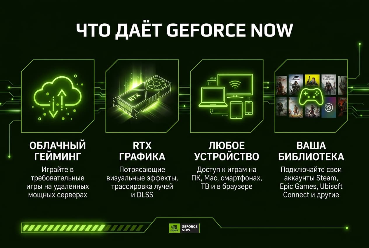 Как оформить подписку GeForce Now из России в 2026 году: без зарубежной карты — фото 1