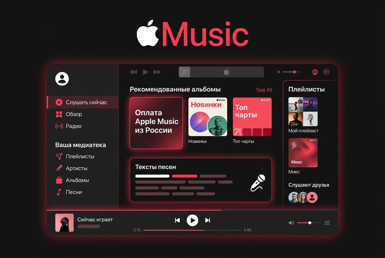 Как оплатить Apple Music из России в 2026 году: подписку без зарубежной карты