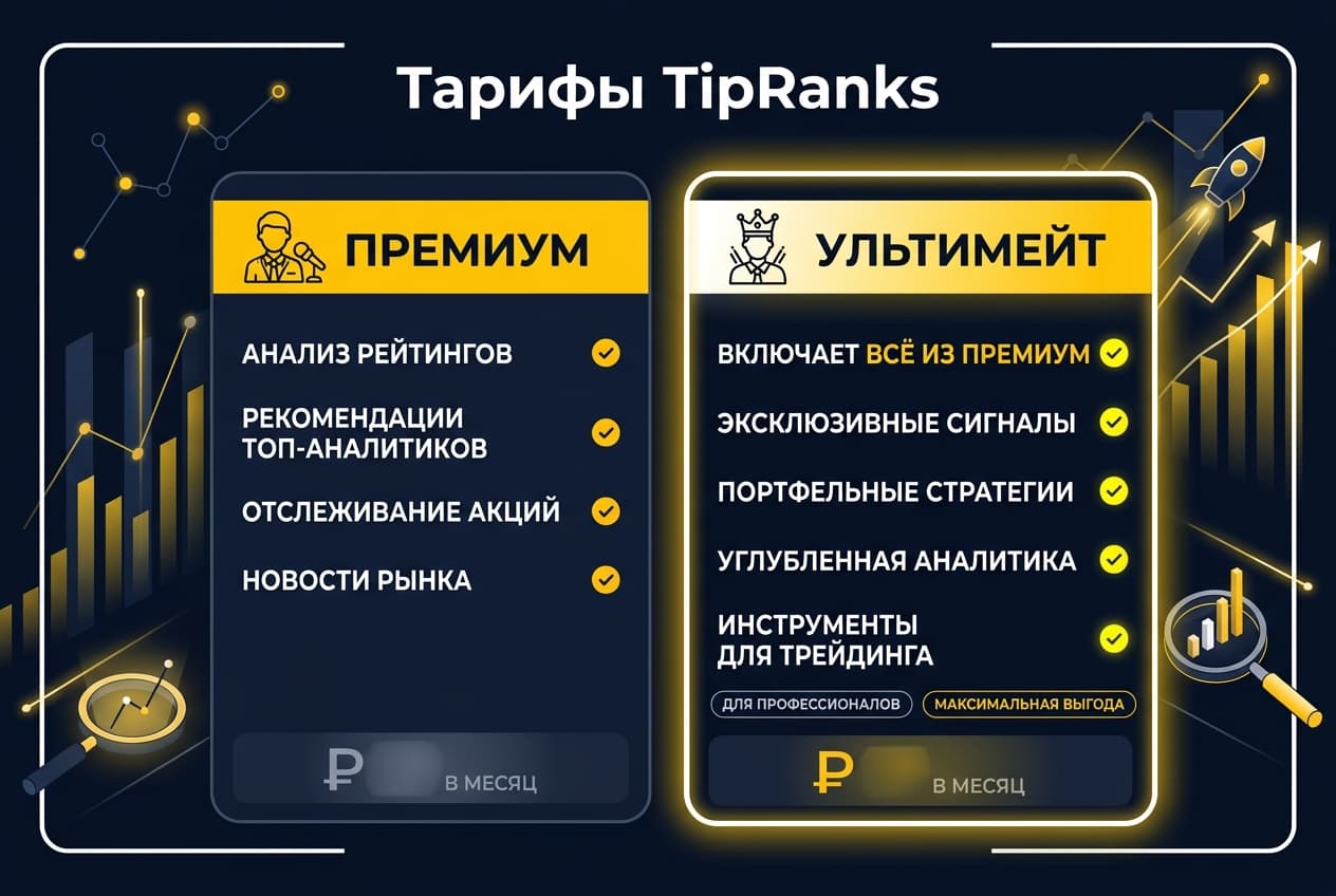 Как оформить подписку TipRanks из России в 2026 году: без зарубежной карты — фото 2