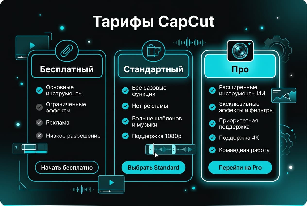 Как оплатить подписку в CapCut из России в 2026 году: без зарубежной карты — фото 2