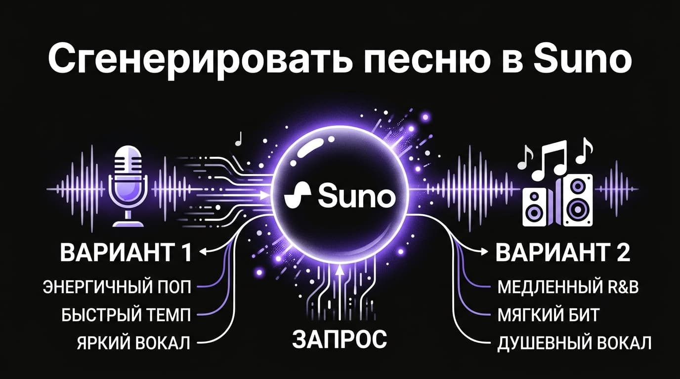 Как правильно сформулировать запрос в Suno, чтобы получить нужную песню