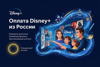 Как оформить подписку Disney+ из России в 2026 году: без зарубежной карты
