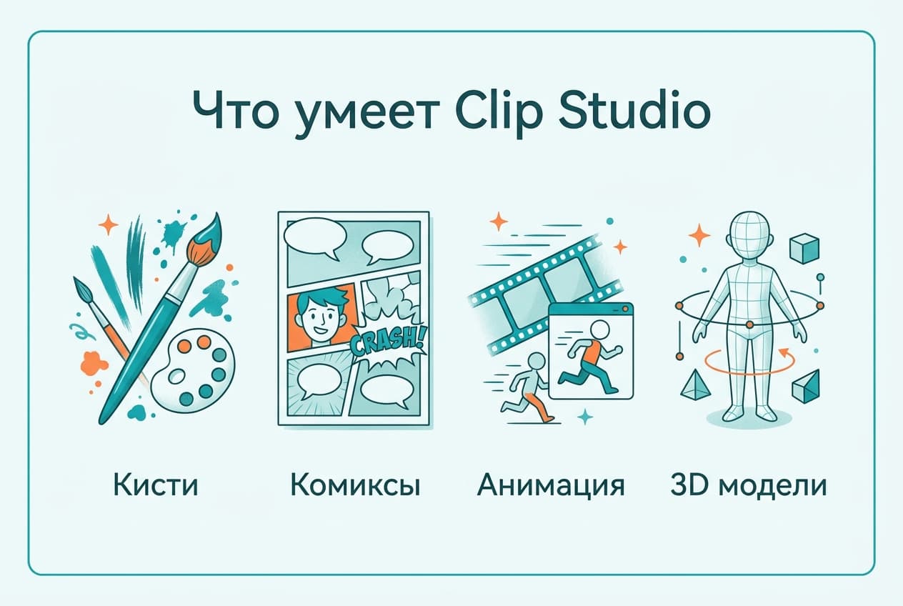 Как оплатить Clip Studio Paint из России в 2026 году: без зарубежной карты — фото 1