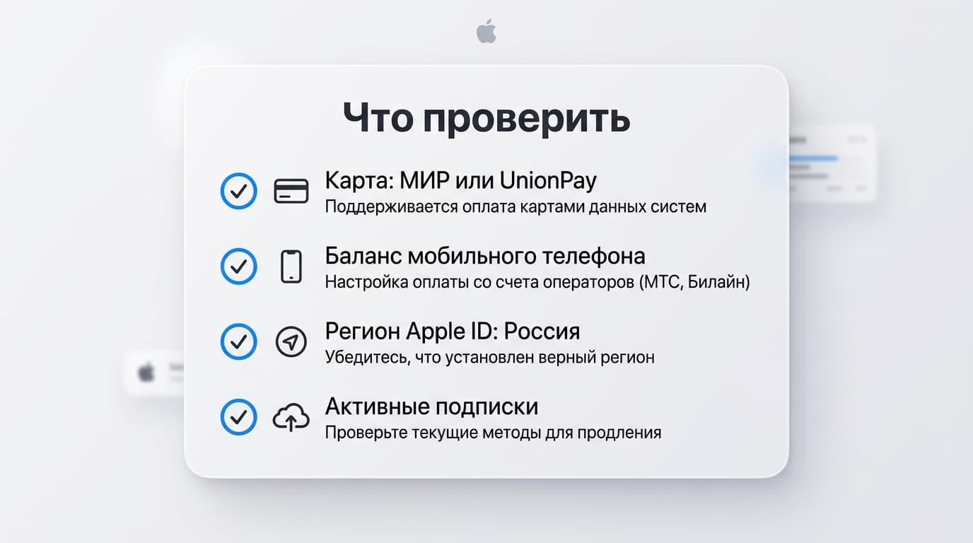 Как оплатить Эппл из России в 2026 году — фото 5