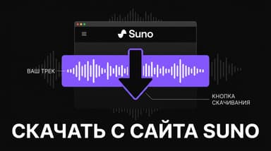 Скачивание треков с Suno: пошаговая инструкция через браузер