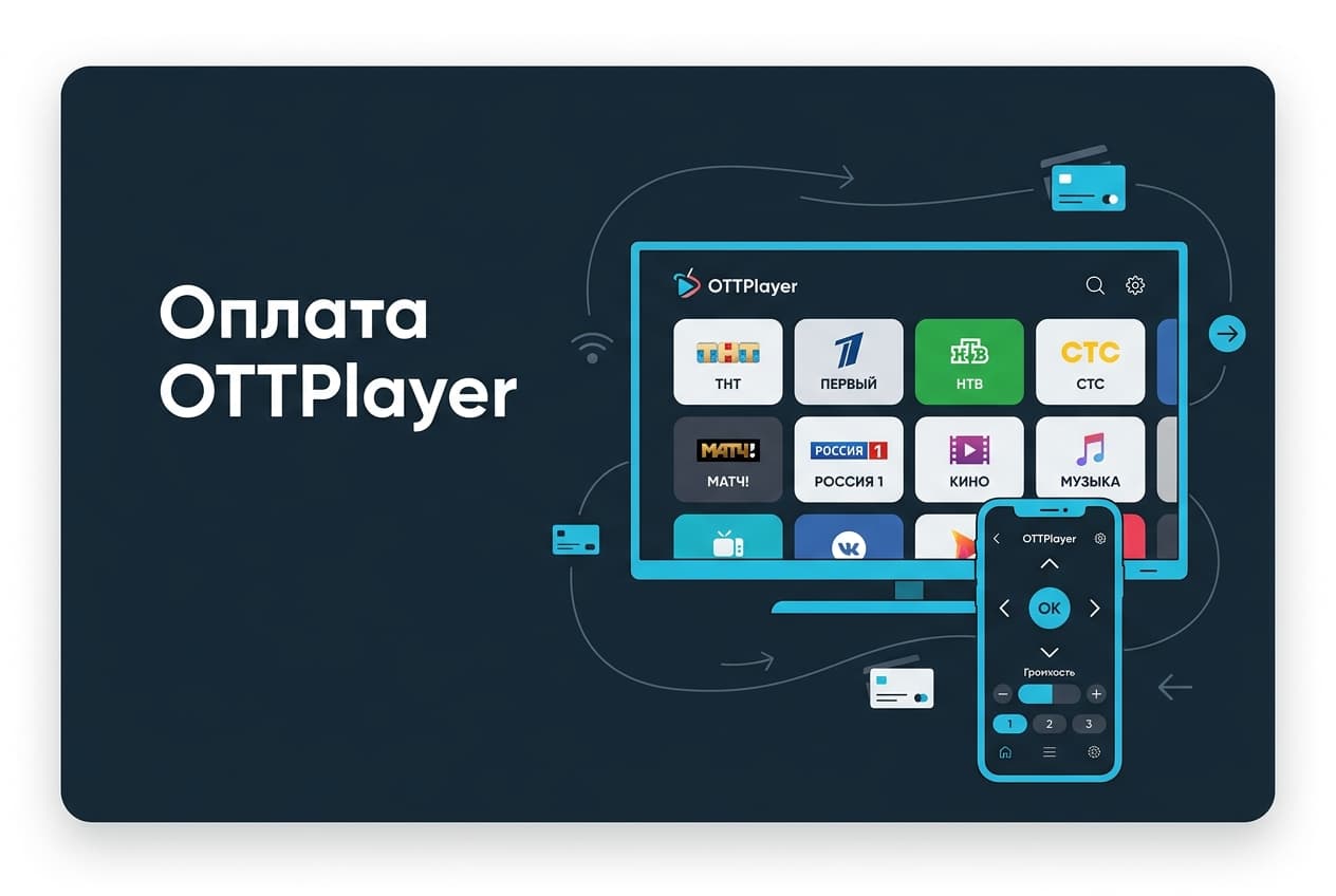Как оплатить подписку OTTPlayer из России в 2026 году