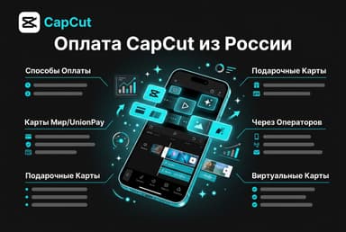 Как оплатить подписку CapCut из России в 2026 году: без зарубежной карты