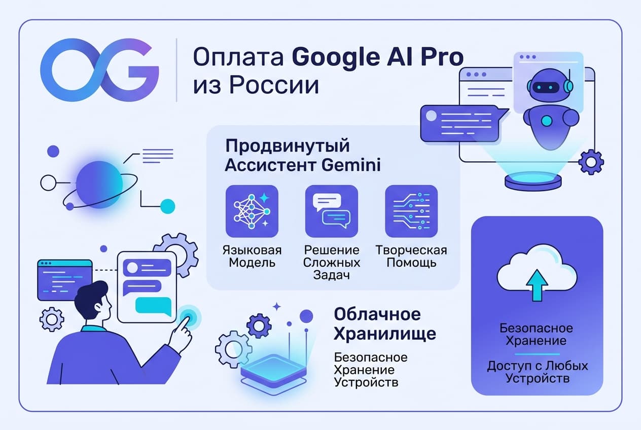 Как оформить подписку Google AI Pro из России в 2026 году: без зарубежной карты
