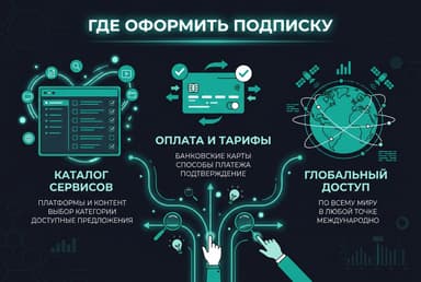 Где оформить подписку из России в 2026 году: сервисы и места оплаты