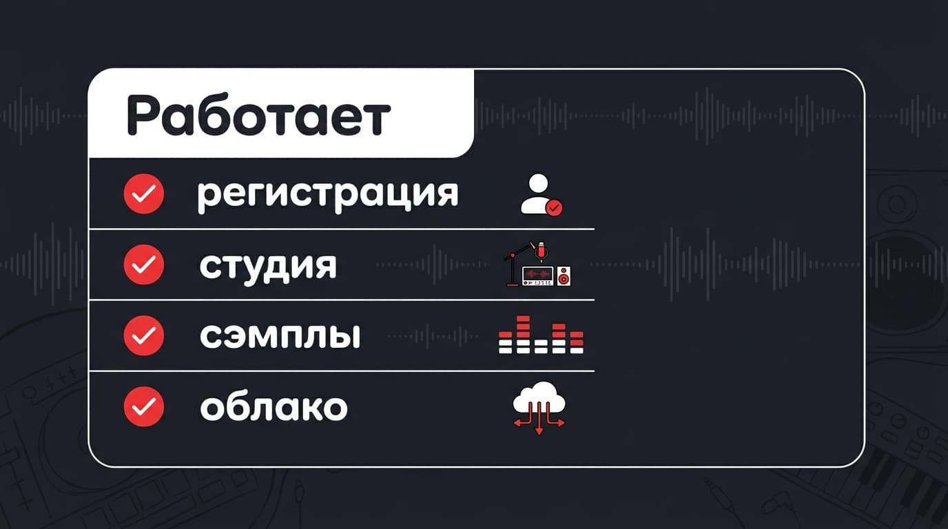 Работает ли BandLab в России в 2026 году: что доступно, а что упирается в оплату — фото 1