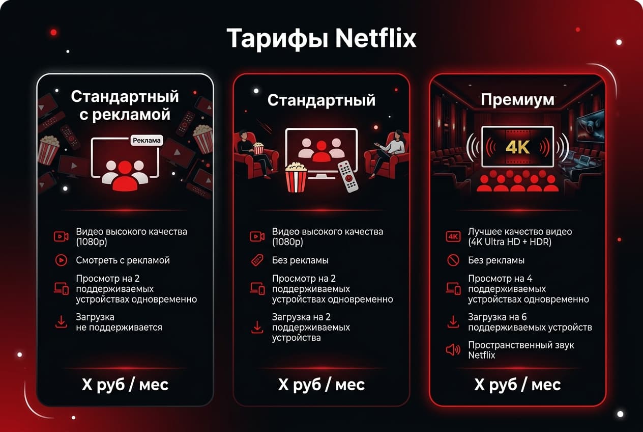 Как оплатить подписку Netflix из России в 2026 году: без зарубежной карты — фото 2