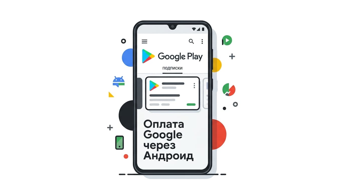 Как через Андроид оплатить подписку Google из России в 2026 году
